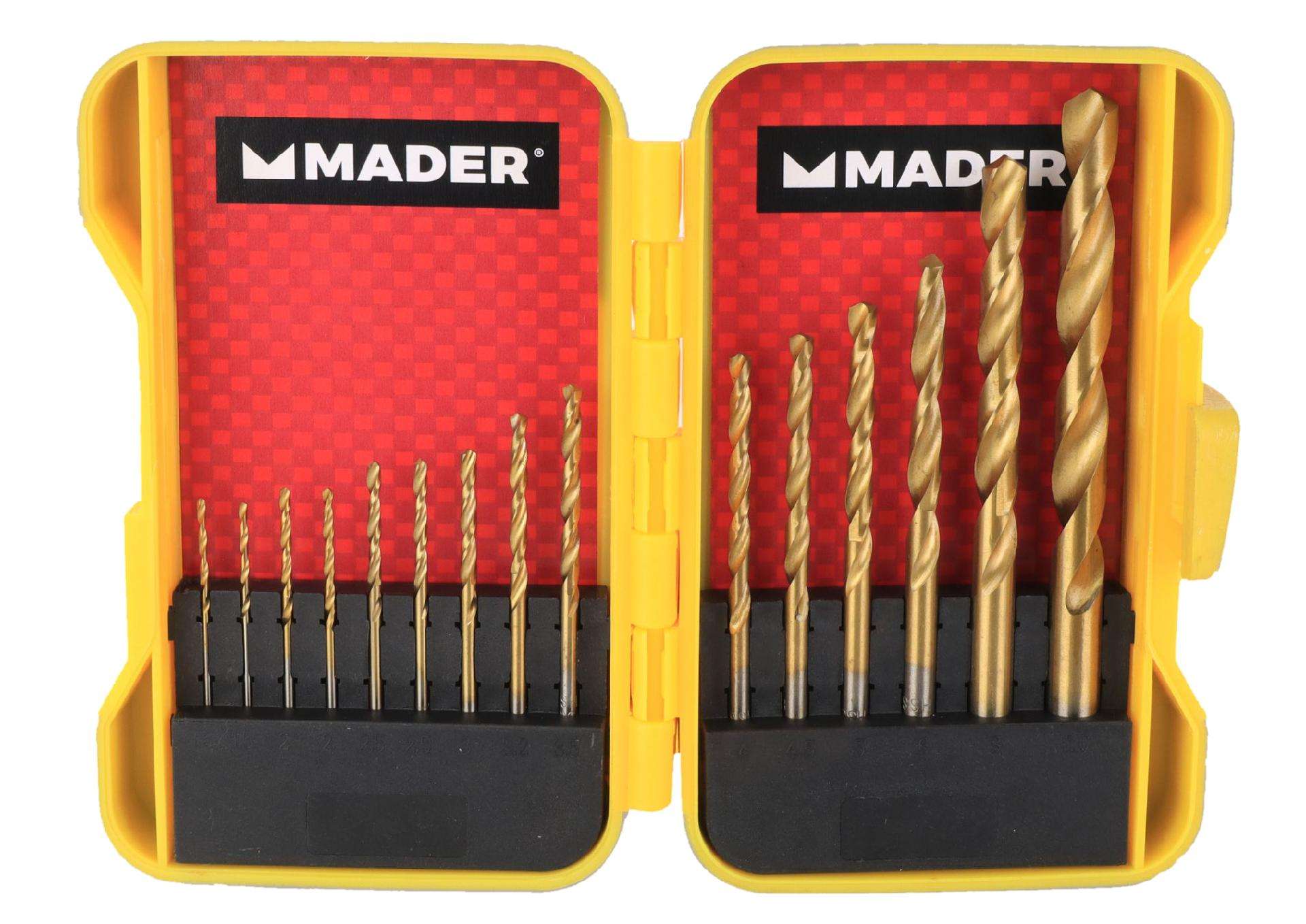Jogo Brocas para Ferro, HSS, 15Un refª 63400 MADER