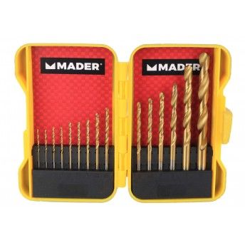Jogo Brocas para Ferro, HSS, 15Un refª 63400 MADER Jogo Brocas para Ferro, HSS, 15Un refª 63400 MADER