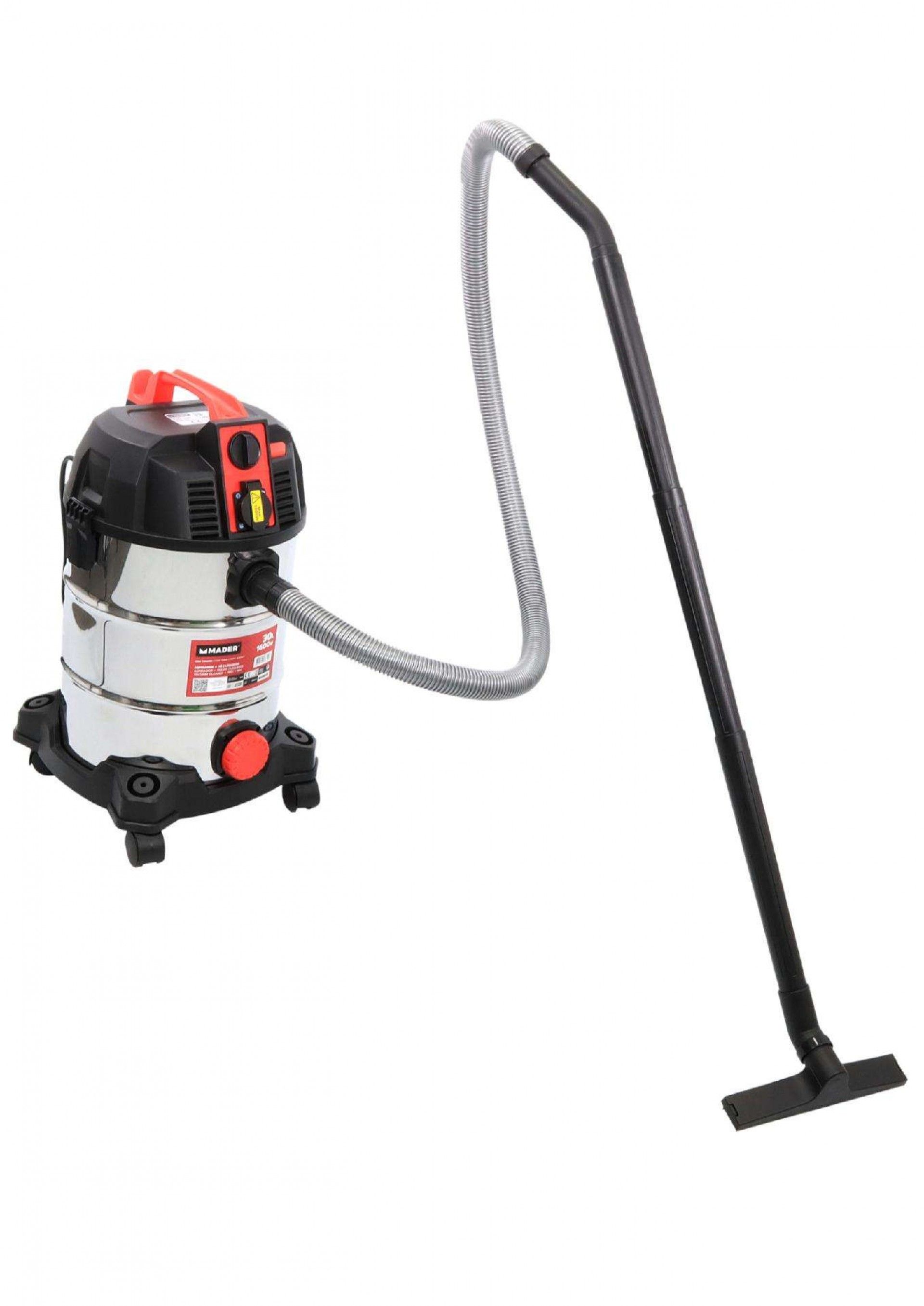Aspirador Pó / Líquidos, 30L, 1600W refª 63344 (substitui 63352) MADER
