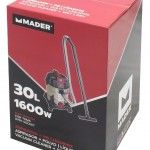 Aspirador P / Lquidos, 30L, 1600W ref 63344 (substitui 63352) MADER