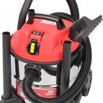 Aspirador P/Lquidos, Inox, 1200W, 20L ref 63349 MADER