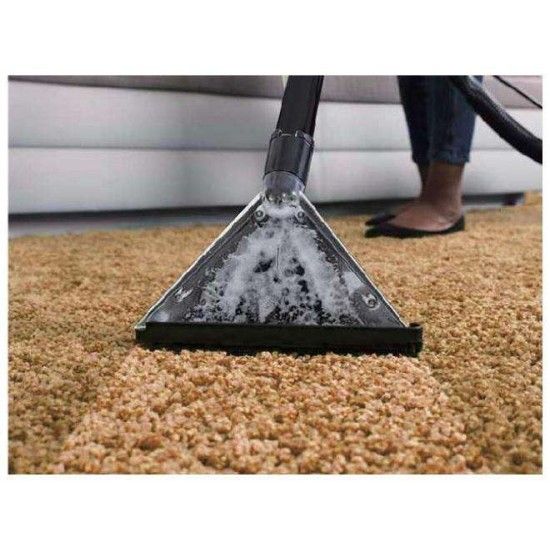 Aspirador Carpetes, Inox, 1400W, 20L ref 63346 MADER
