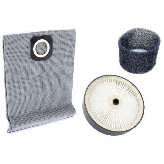 Aspirador Carpetes, Inox, 1400W, 20L ref 63346 MADER