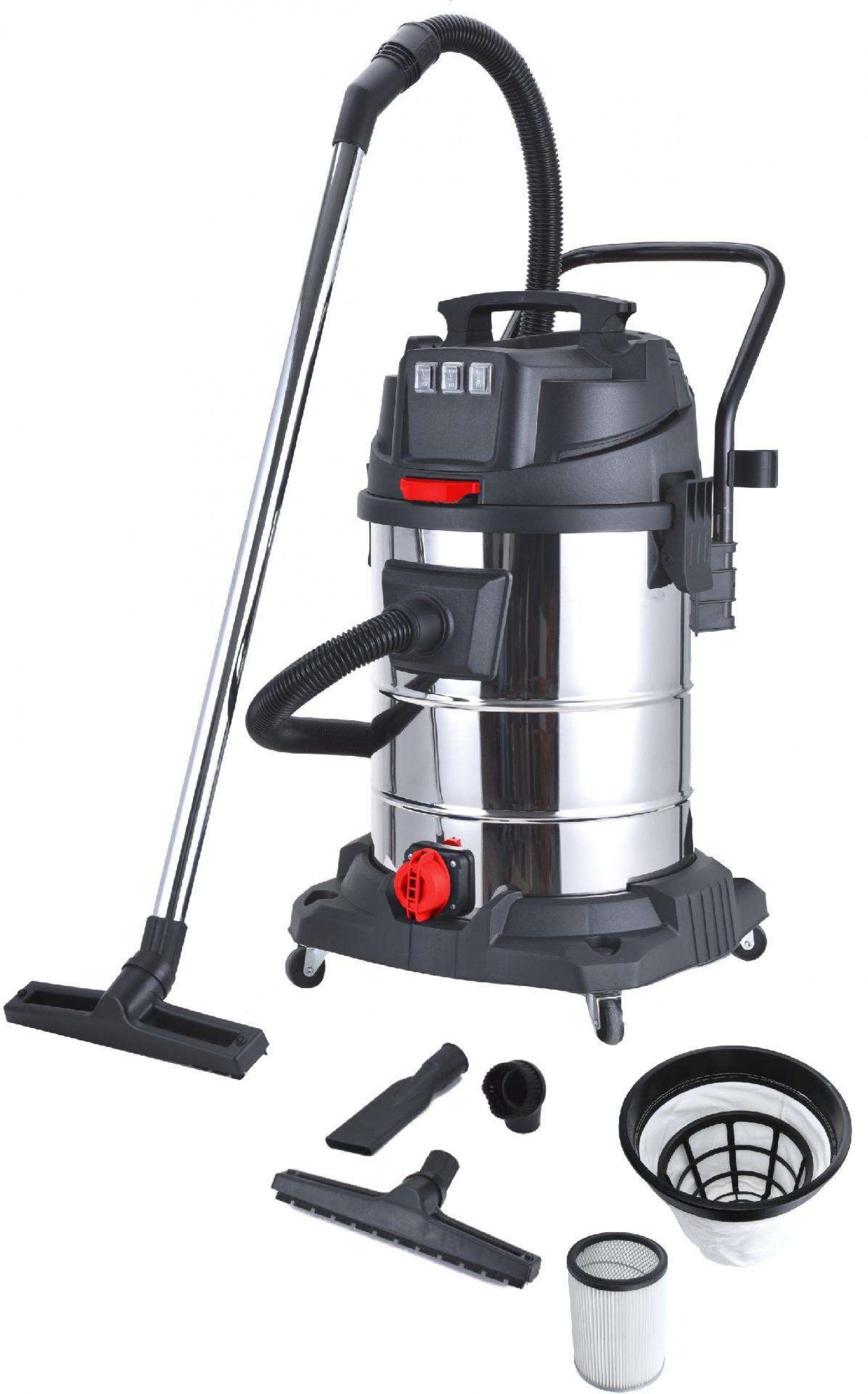 Aspirador Pó / Líquidos, 80L, 3000W refª 63345 MADER