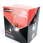 Aspirador Carpetes, Inox, 1400W, 20L ref 63346 MADER