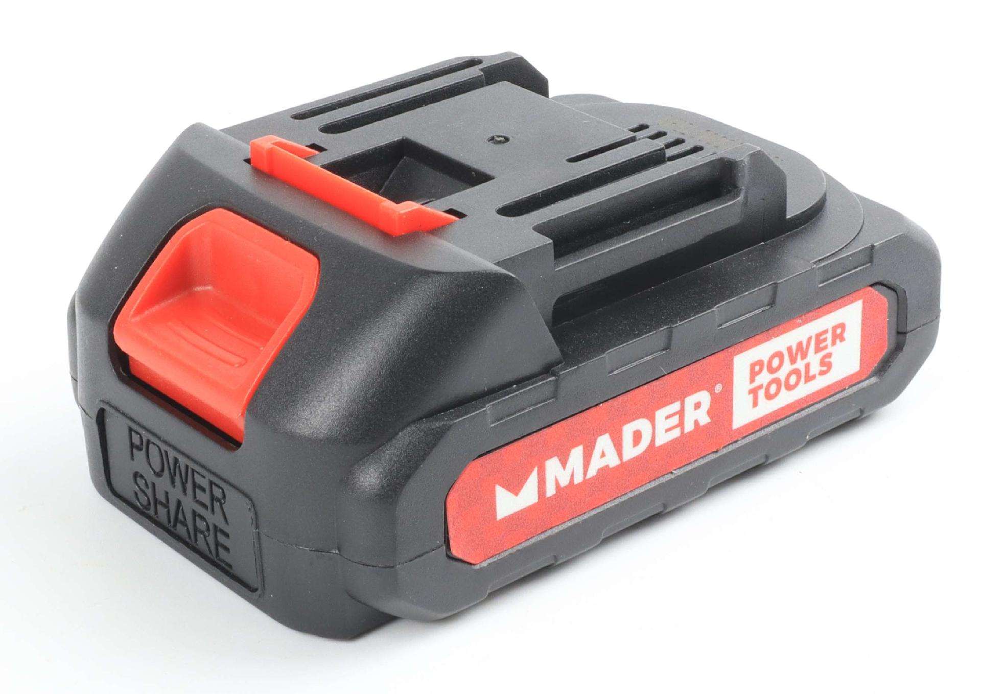 Bateria, 2.0AH, para 63317 refª 63319 MADER