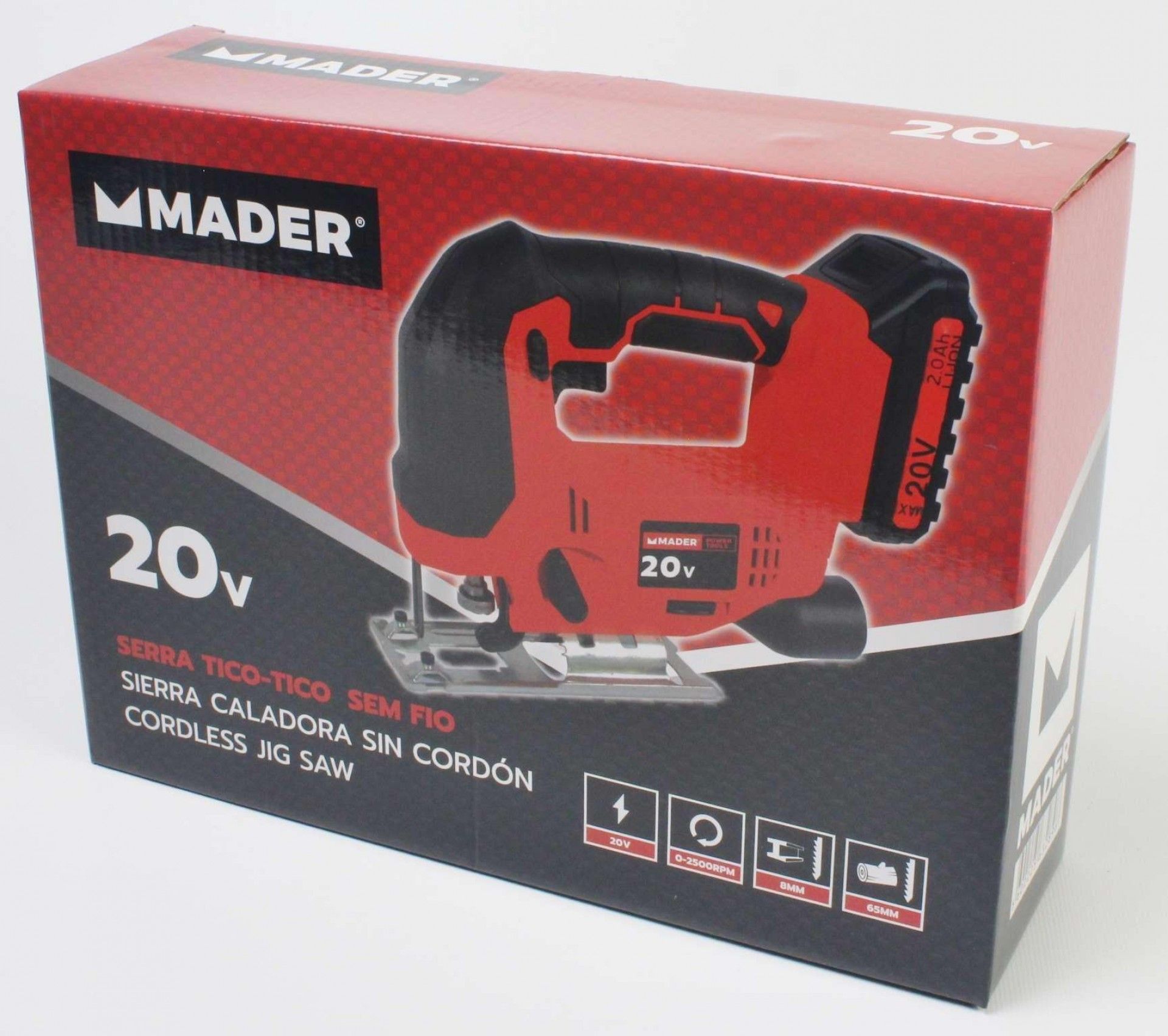 Serra Tico-tico sem Fios, 20V refª 63289 MADER