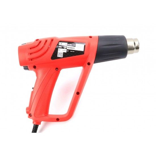 Pistola de Ar Quente com Acessórios, 2000W refª 63276 MADER Pistola de Ar Quente com Acessórios, 2000W refª 63276 MADER