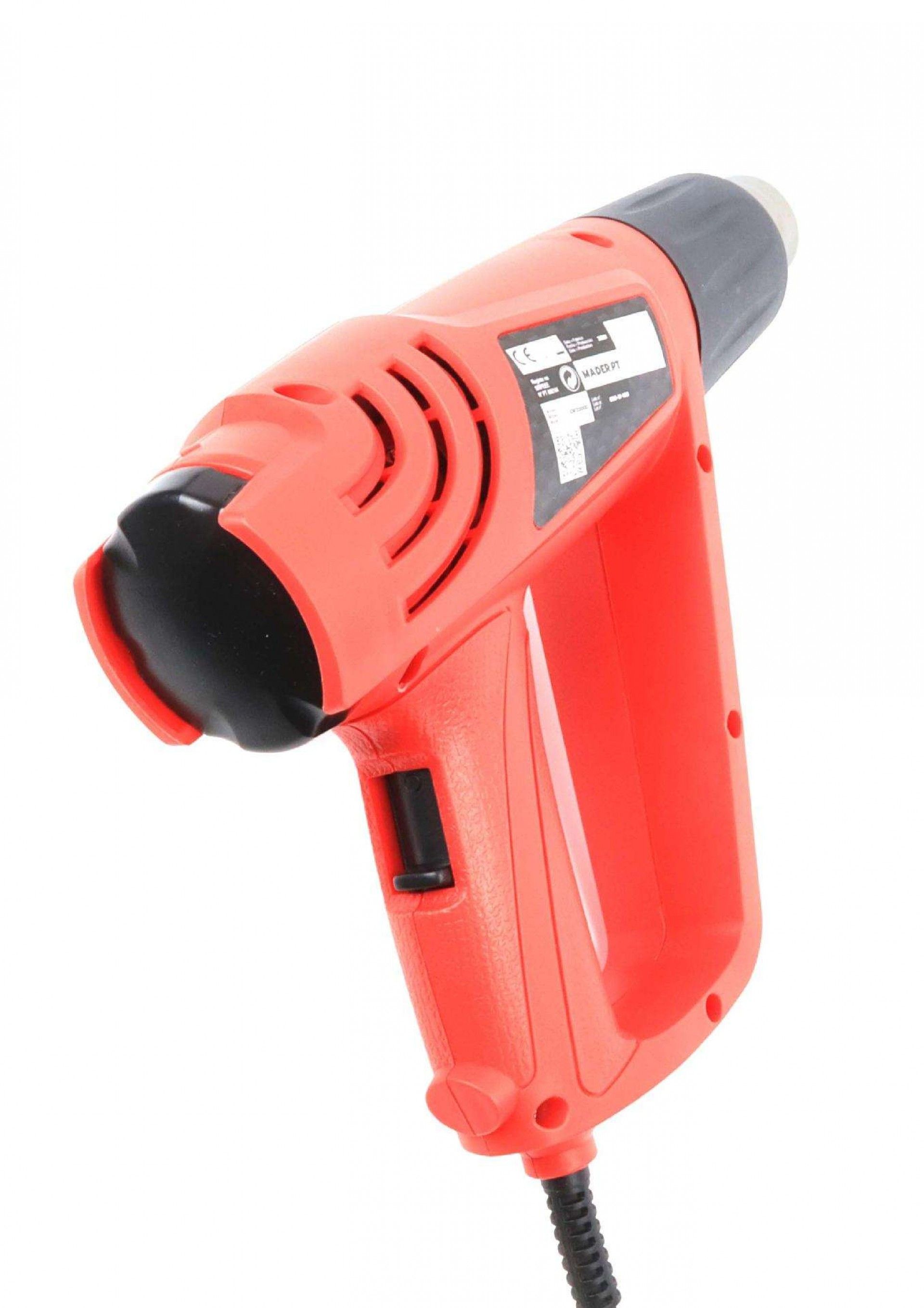 Pistola de Ar Quente com Acessórios, 2000W refª 63276 MADER