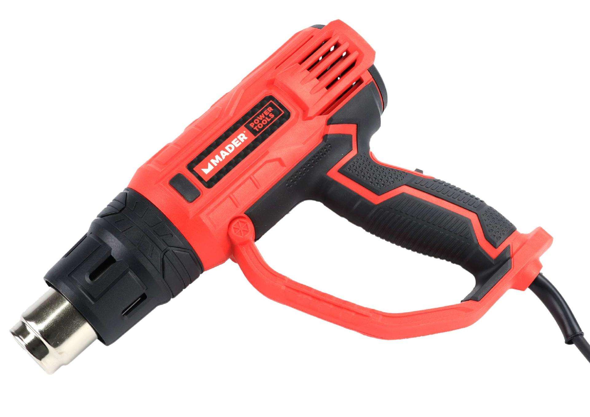 Pistola Ar Quente, 2000W, c/ Acessórios refª 63278 MADER
