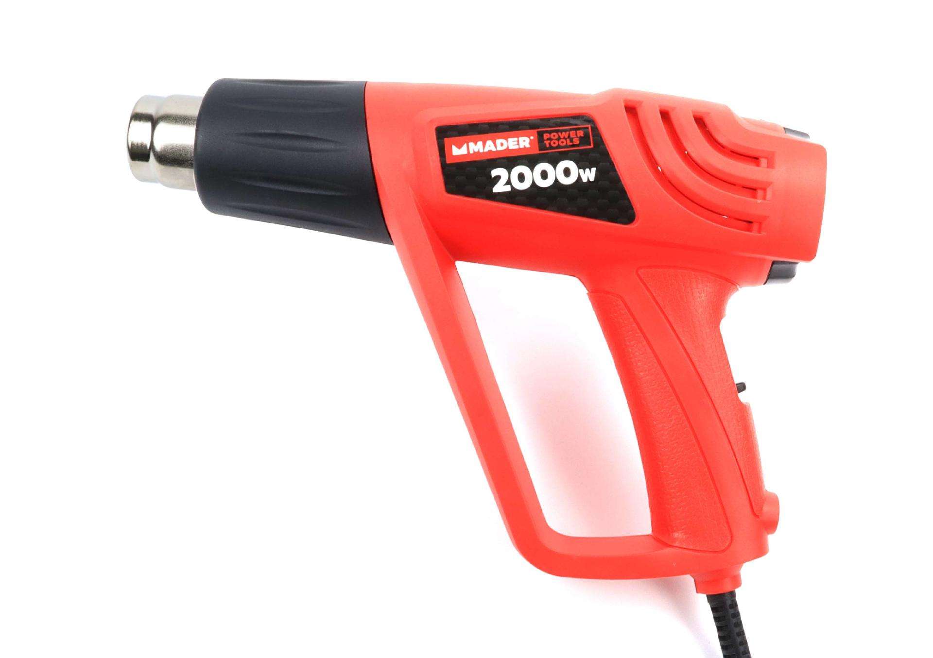 Pistola de Ar Quente com Acessórios, 2000W refª 63276 MADER
