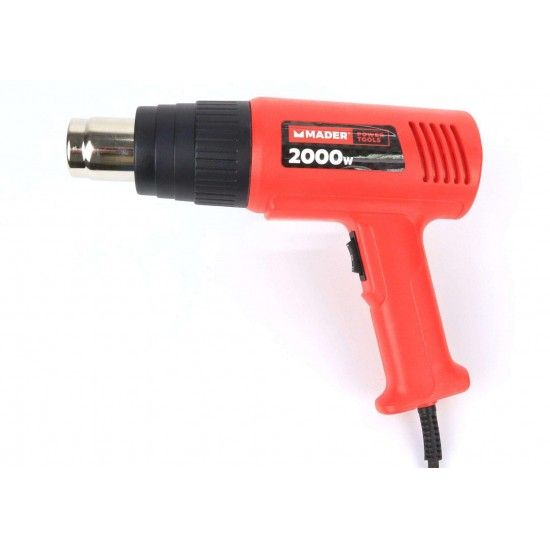 Pistola de Ar Quente, 2000W refª 63275 MADER Pistola de Ar Quente, 2000W refª 63275 MADER