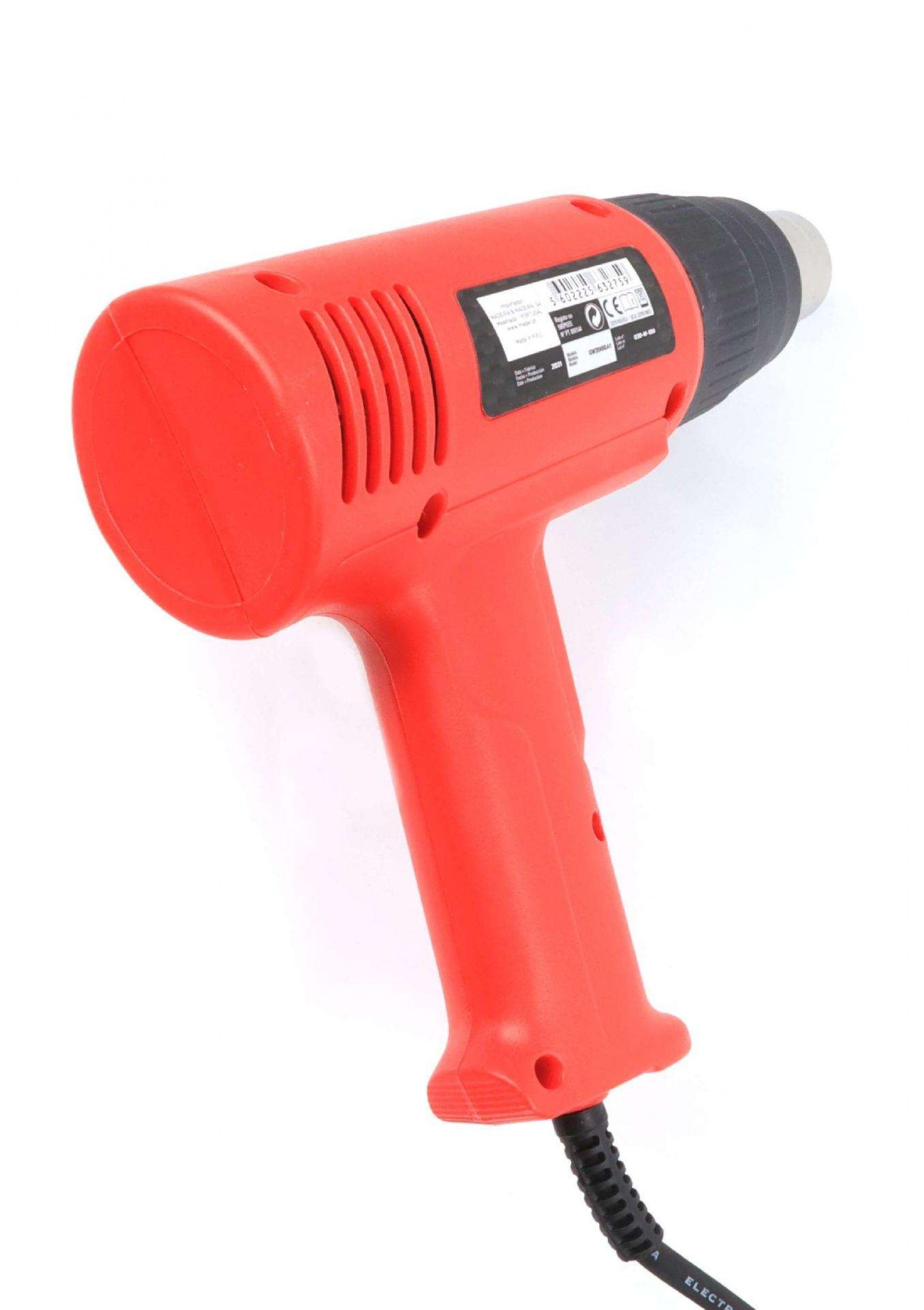Pistola de Ar Quente, 2000W refª 63275 MADER