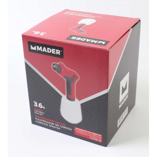 Pulverizador sem Fios, 2.0Ah, 1L refª 63272 MADER Pulverizador sem Fios, 2.0Ah, 1L refª 63272 MADER
