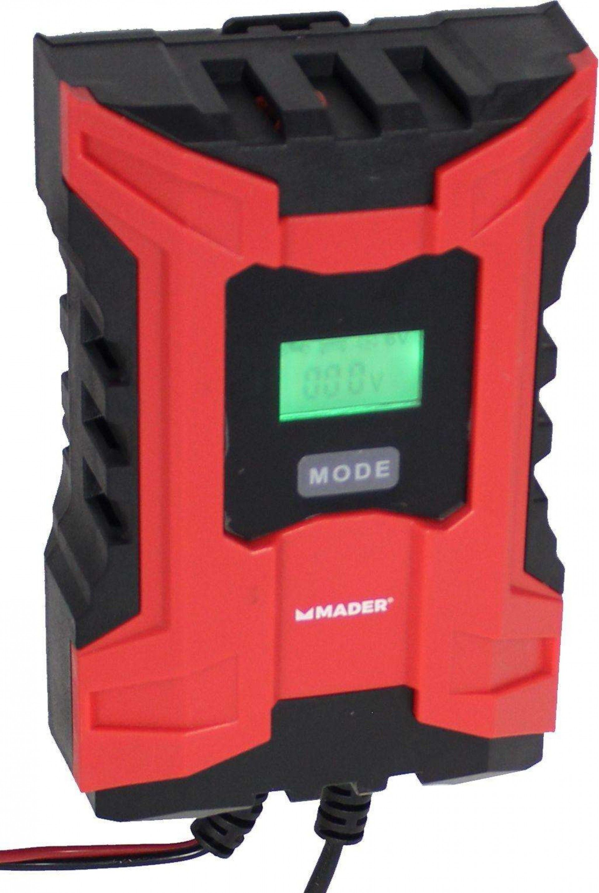 Carregador de Baterias Inteligente, 2-6A, 6-12V refª 63246 MADER