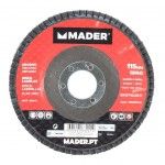 Disco Lamelas, Zircnio, 115mm, GR60 ref 63241 MADER