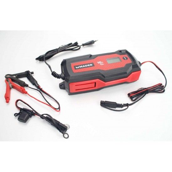 Carregador de Baterias Inteligente, 10A, 12V ref 63244 MADER