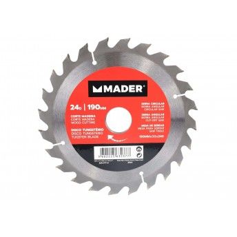 Disco Tungst�nio, Corte Madeira, 190mm, 24D ref� 63237 MADER