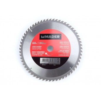 Disco Tungst�nio, Corte Madeira, 315mm, 60D ref� 63235 MADER