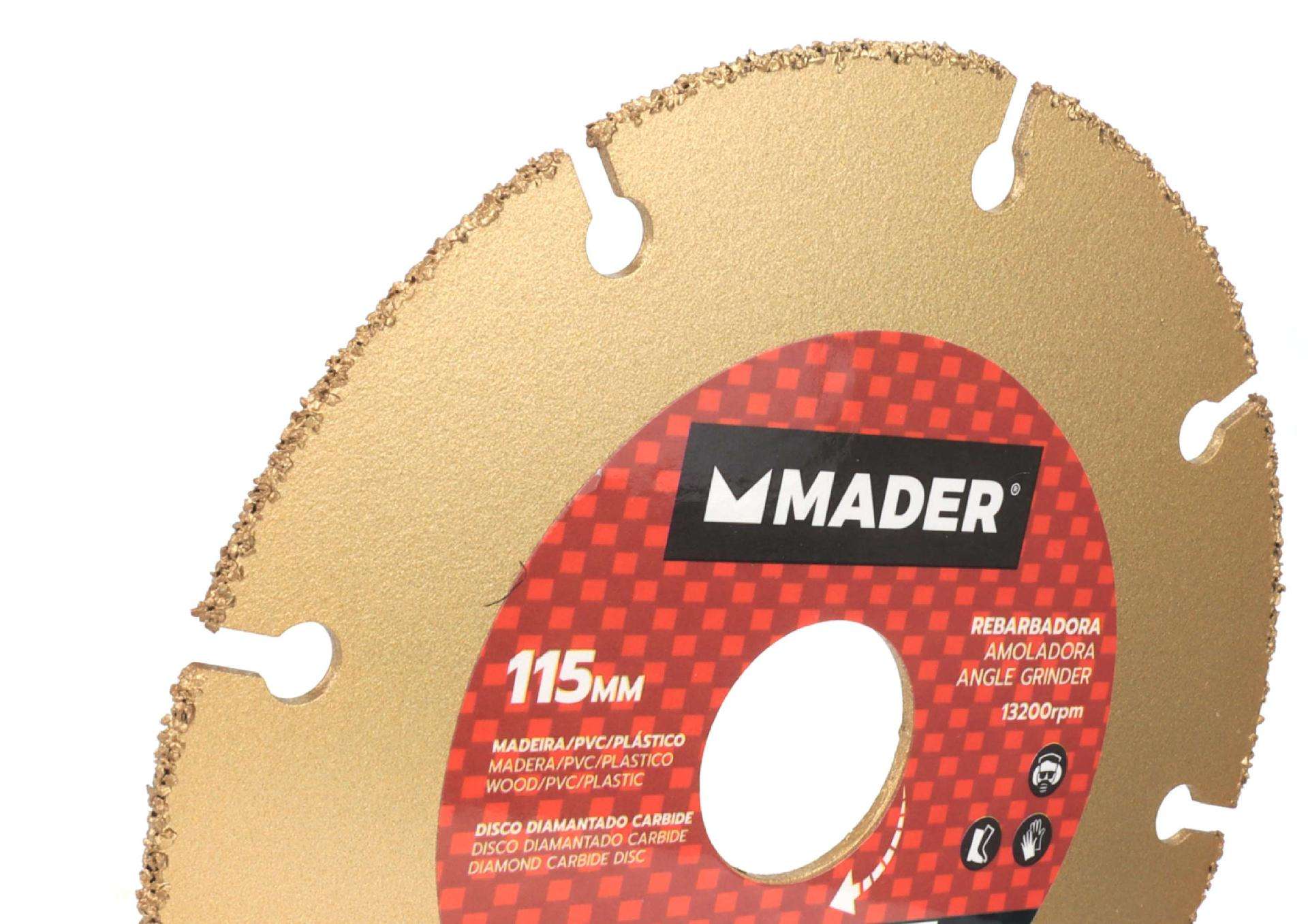 Disco Diamantado Carbide, 115mm refª 63238 MADER