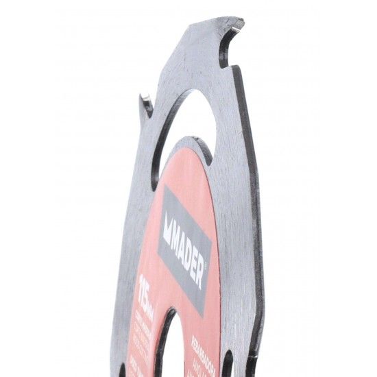 Disco Tungstnio, Corte Madeira para Rebarbadora, 115mm  ref 63230 MADER