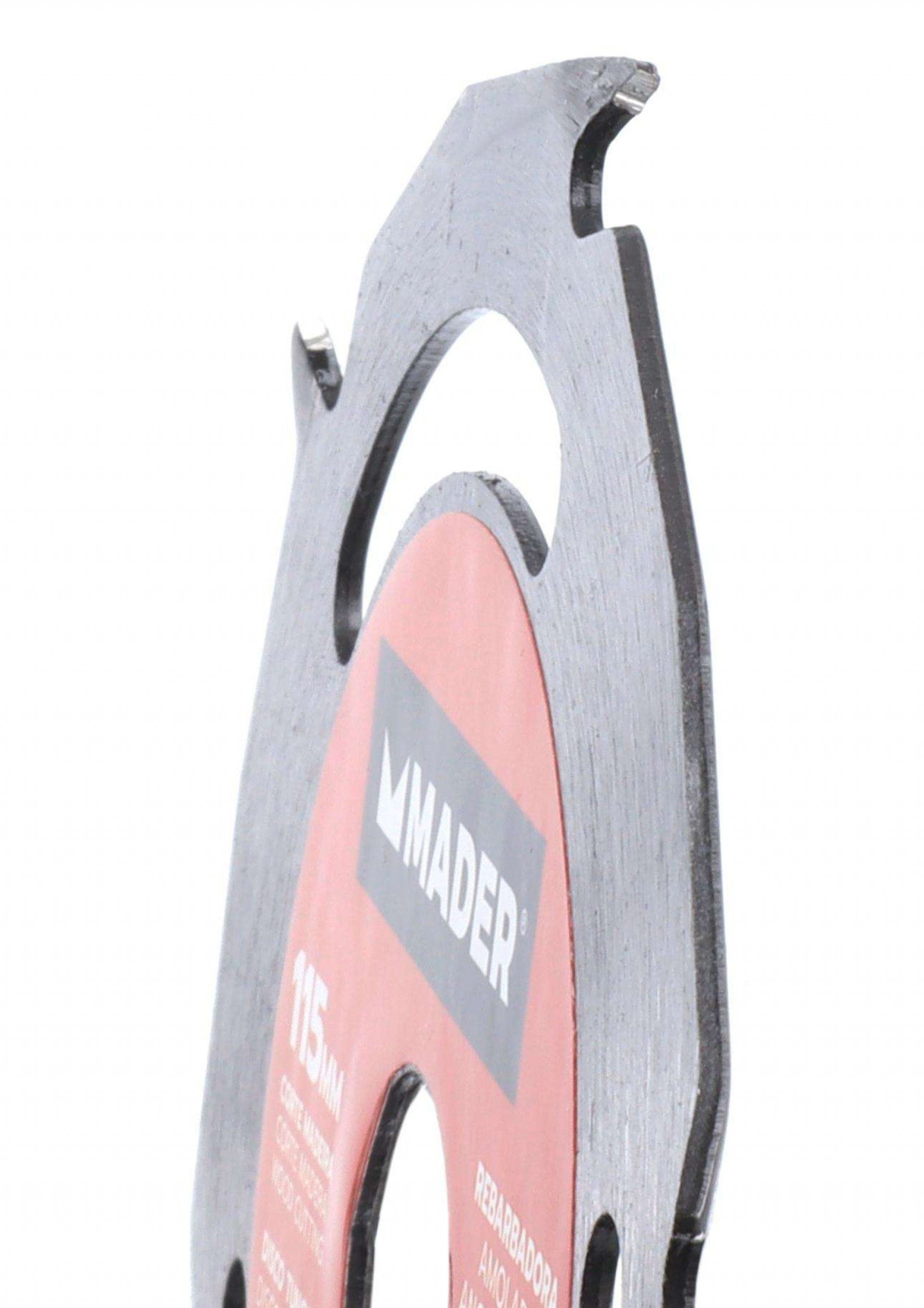 Disco Tungsténio, Corte Madeira para Rebarbadora, 115mm refª 63230 MADER