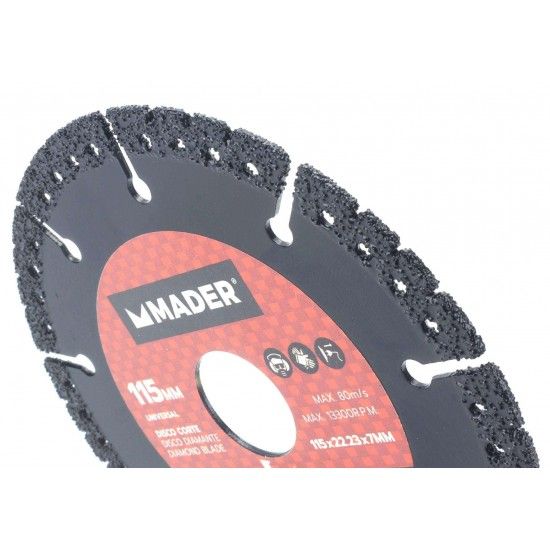 Disco Corte, Universal, 115mm ref 63227 MADER