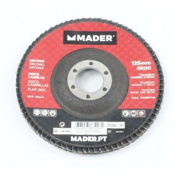 Disco Lamelas, Zircnio, 125mm, GR80 ref 63226 MADER