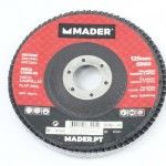 Disco Lamelas, Zircónio, 125mm, GR60 refª 63225 MADER Disco Lamelas, Zircónio, 125mm, GR60 refª 63225 MADER
