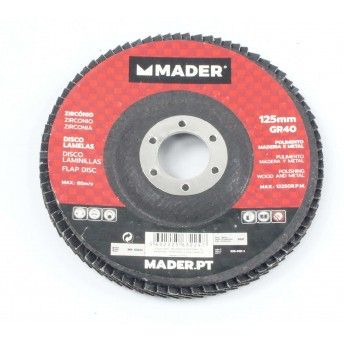 Disco Lamelas, Zircnio, 125mm, GR40 ref 63224 MADER