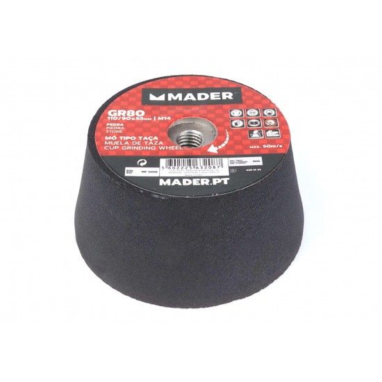 M Esmeril, Taa, GR80, 110 mm, para Rebarbadora ref 63208 MADER