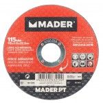 Disco Abrasivo, Corte Ao Inox, 115mm ref 63210 MADER
