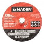 Disco Abrasivo, Corte Metal, 230mm ref. 63203 MADER