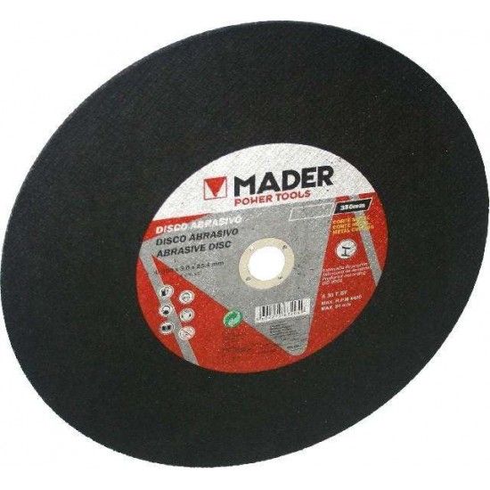 Disco Abrasivo, Corte Metal, 350mm ref 63204 MADER