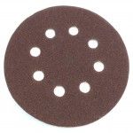 Folha de Lixa, Circular, 18cm, 180G, 8Un ref 63193 MADER