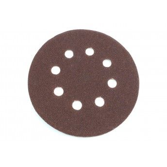 Folha de Lixa, Circular, 18cm, 240G, 8Un ref 63194 MADER