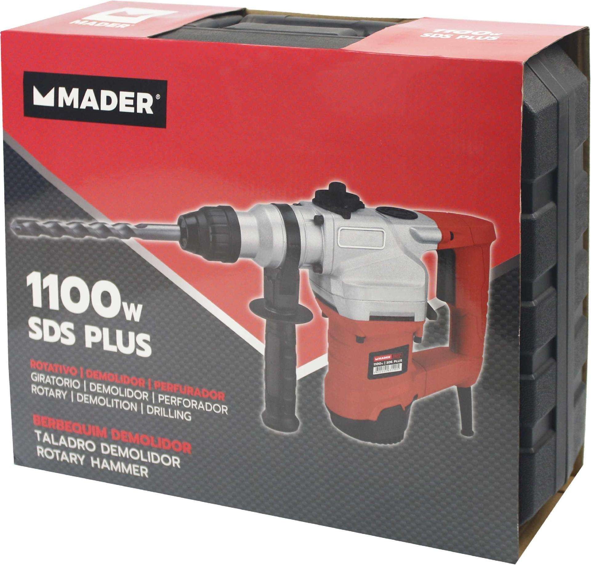 Berbequim Demolidor, 1100W, SDS Plus refª 63190 MADER