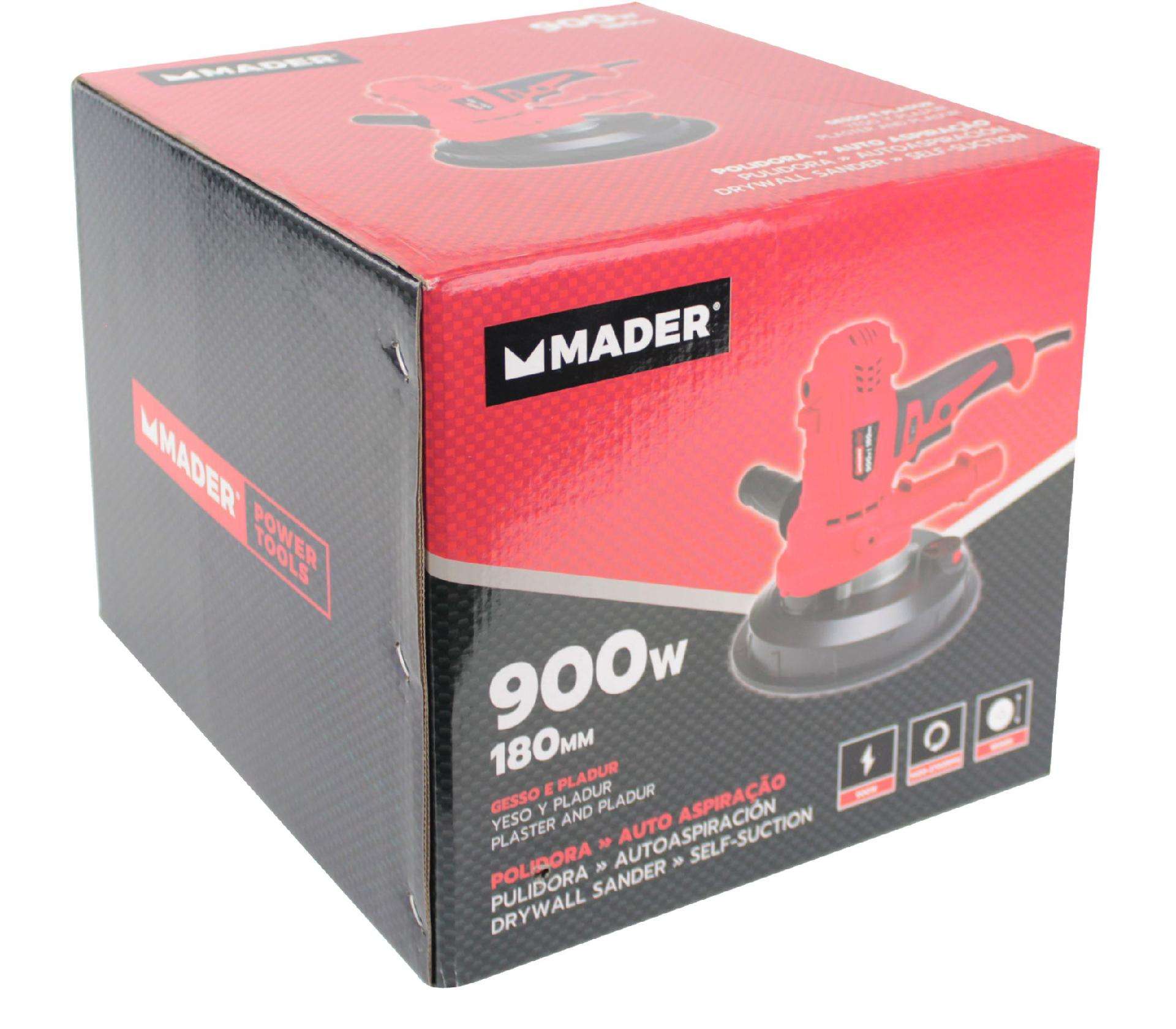 Polidora Elétrica, com Aspirador, 900W refª 63184 MADER