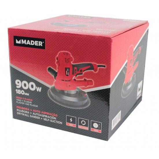Polidora Eltrica, com Aspirador, 900W ref 63184 MADER