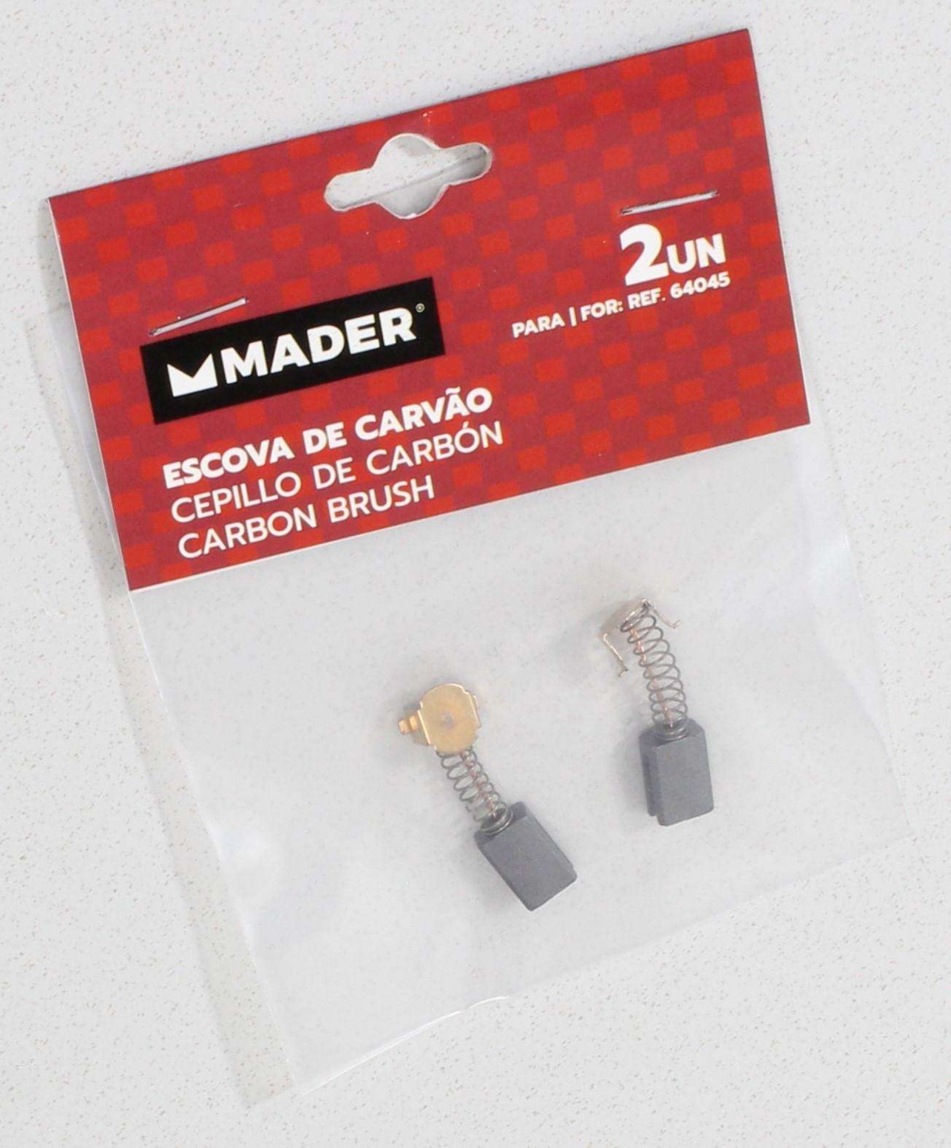 Escova Carvão, para Rebarbadora 64045 refª 63172 MADER