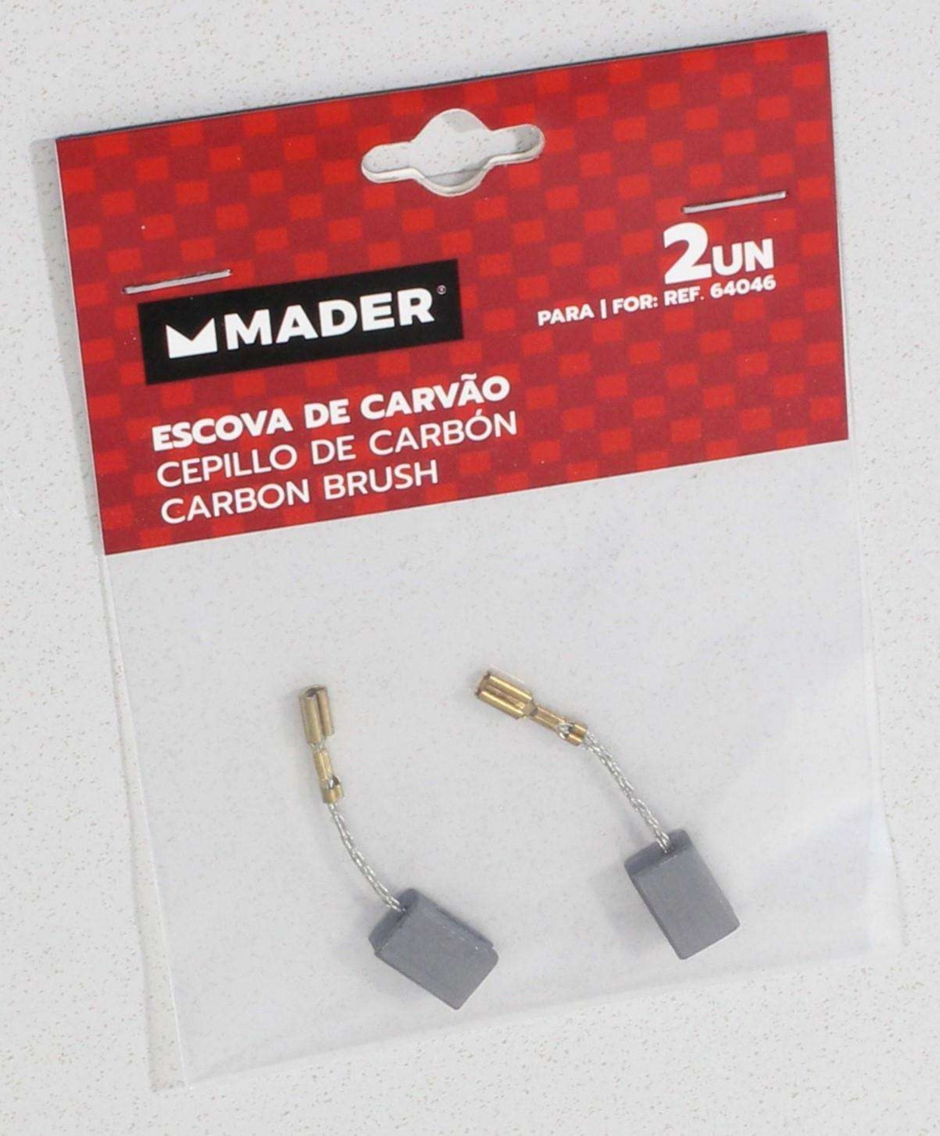 Escova Carvão, para Rebarbadora 64046 refª 63174 MADER