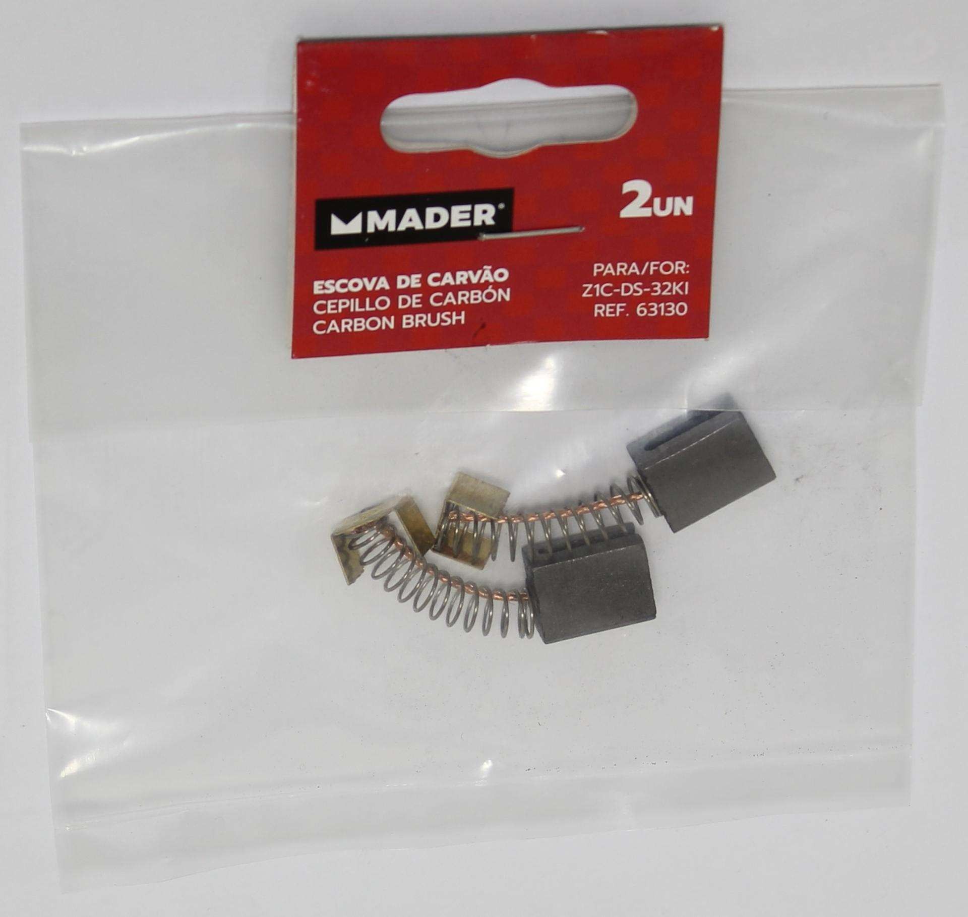 Escova Carvão, para Berbequim 63130 refª 63163 MADER