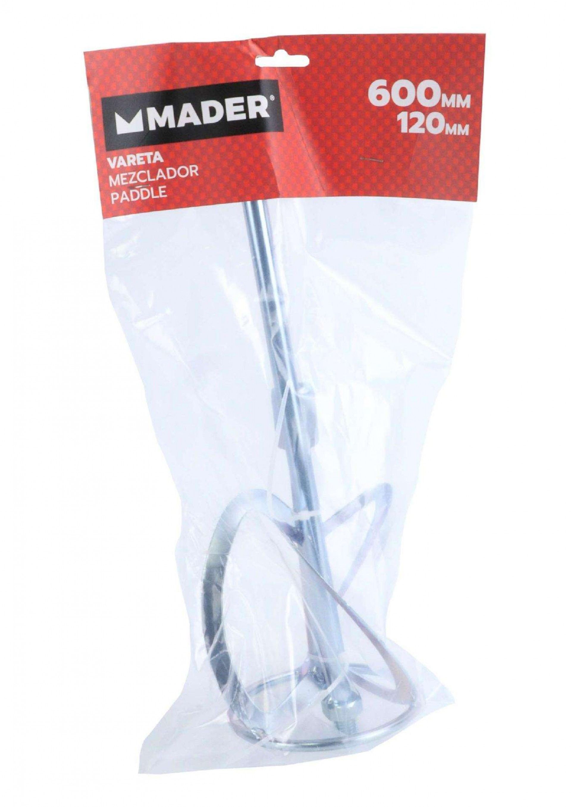 Vareta para Misturador Elétrico, 120 x 600mm refª 63144 MADER