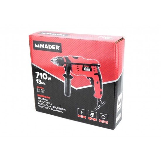 Berbequim, 710W, 13mm refª 63105 MADER Berbequim, 710W, 13mm refª 63105 MADER