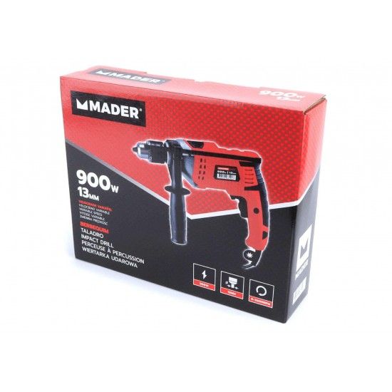 Berbequim, 13mm, 900W refª 63106 MADER Berbequim, 13mm, 900W refª 63106 MADER