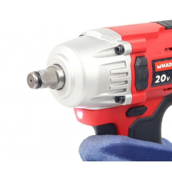 Aparafusadora de Impacto sem Fio, 430Nm, 20V, 1/2 ref� 63102 MADER