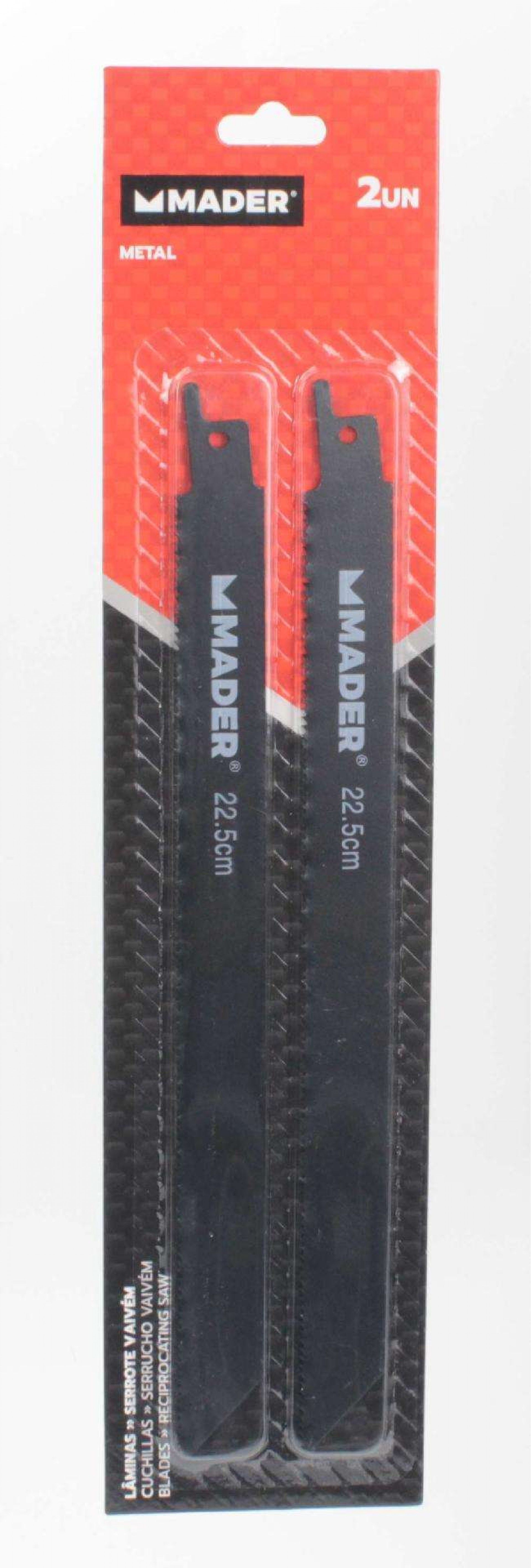 Lâminas para Serrote Vaivém, 225mm, 2Un refª 63088 MADER