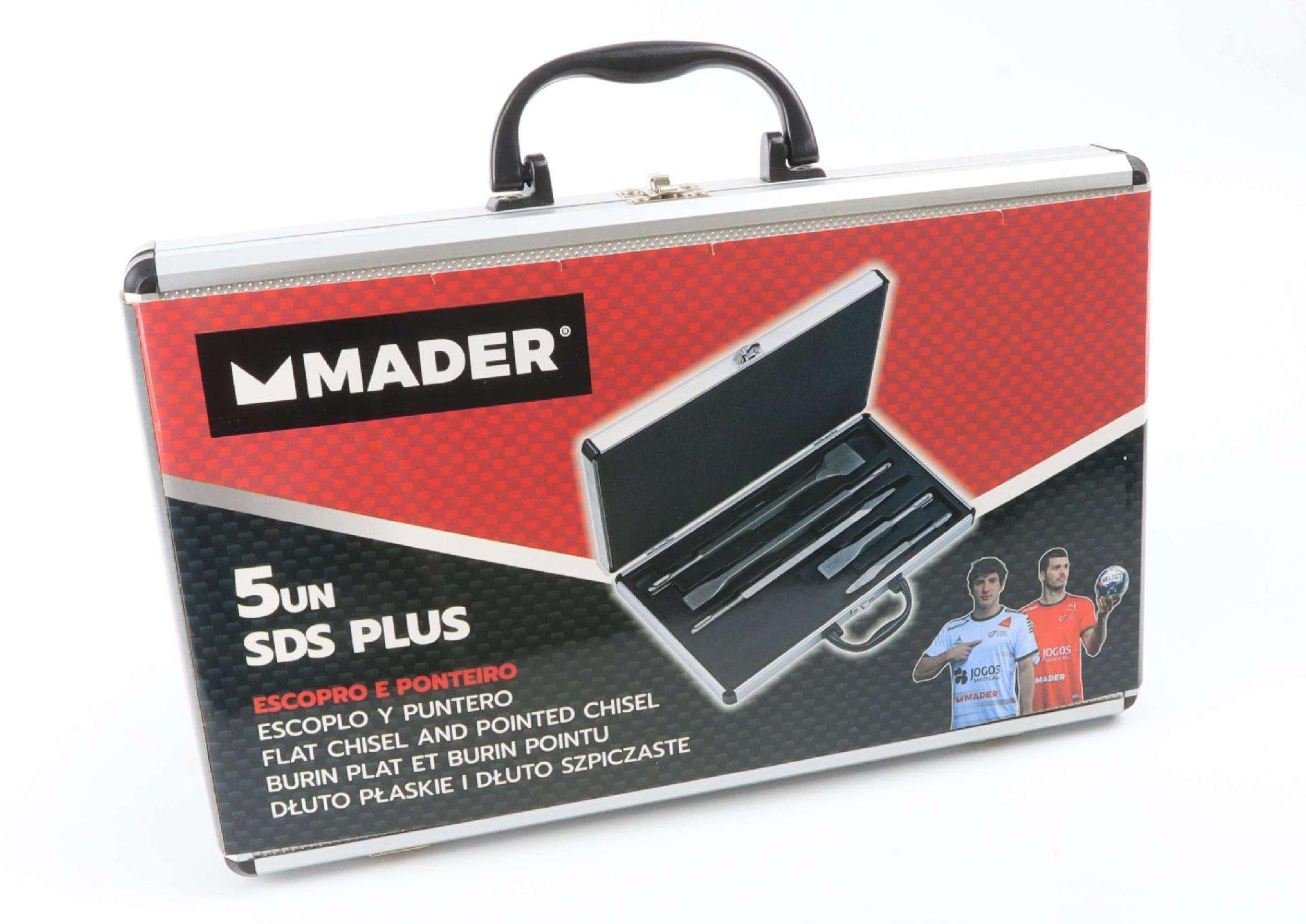 Escopro e Ponteiro, SDS Plus, 5un refª 63014 MADER