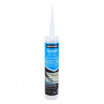 Silicone Multiusos, 100% Transparente, 280ml ref 62673 MADER