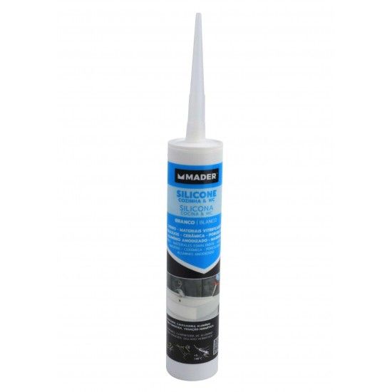 Silicone Multiusos, Branco, 280ml ref 62671 MADER